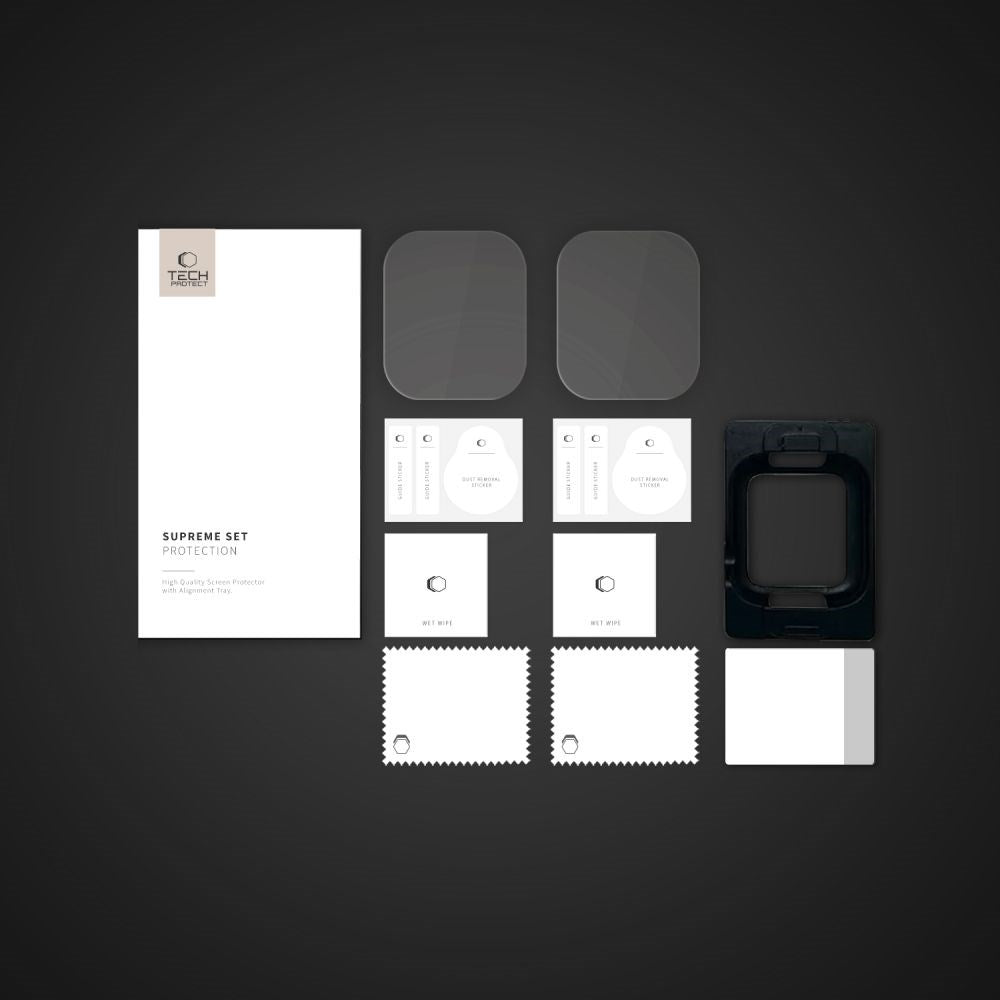 Tech-Protect Apple Watch 11 / 10 (42mm) Skjermbeskytter - Gjennomsiktig