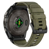 Universal Garmin 26mm QuickFit Tech-Protect Classic Nylon Reim - Grønn