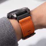 Universal Garmin 26mm QuickFit Tech-Protect Classic Nylon Reim - Oransje
