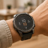 Garmin Fenix 9 Pro (47mm) Tech-Protect Glass Fit+ Beskyttelsesglass - 2 stk - Gjennomsiktig