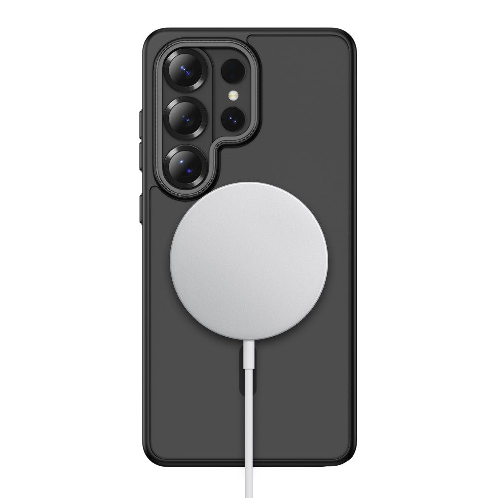 Samsung Galaxy S26 Ultra Tech-Protect MagCam Deksel - MagSafe Kompatibel - Matt Svart
