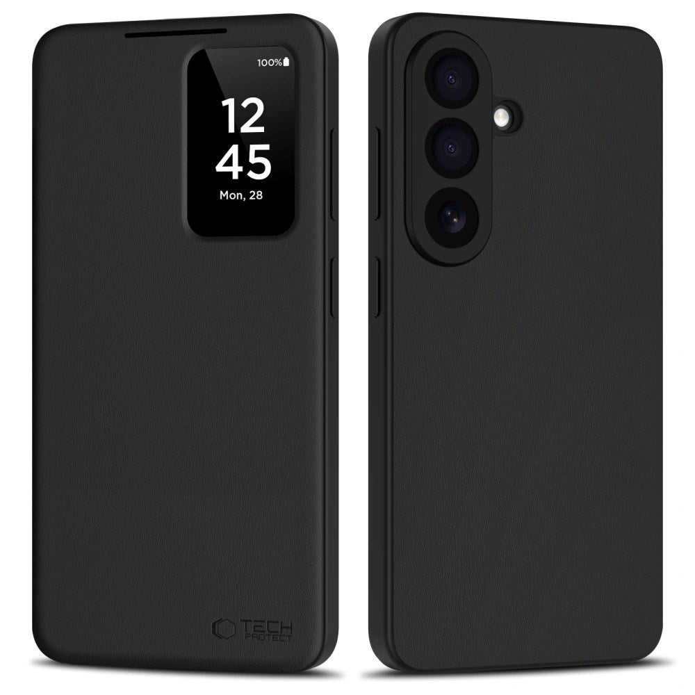 Samsung Galaxy S26 Tech-Protect Smart Wallet Deksel - Svart