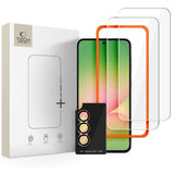 Samsung Galaxy A57 Tech-Protect Easy Set+ Beskyttelsessett m. Skjermbeskyttelsesglass & Kameralinsebeskyttelsesglass - Gjennomsiktig