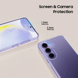 Samsung Galaxy A57 Tech-Protect Flexair Hybrid Deksel - Gjennomsiktig