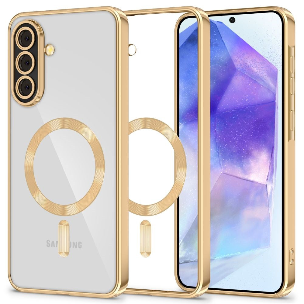 Samsung Galaxy A57 Tech-Protect MagFlex Deksel - MagSafe Kompatibel - Gull