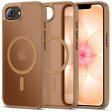 iPhone 17e / 16e Tech-Protect BasicMag Hybrid Deksel - MagSafe Kompatibel - Matt Brun
