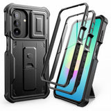 Samsung Galaxy A27 Tech-Protect Kevlar Cam+ Håndverker Deksel - Svart