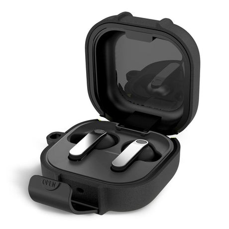 Samsung Galaxy Buds 4 / 4 Pro Tech-Protect Slim Hook Deksel - Svart