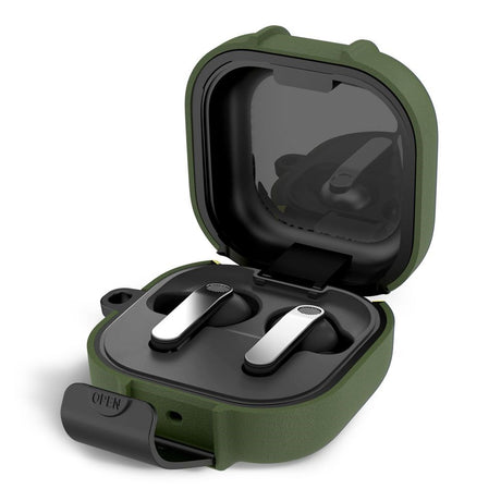 Samsung Galaxy Buds 4 / 4 Pro Tech-Protect Slim Hook Deksel - Grønn