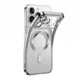 iPhone 18 Pro Max / 17 Pro Max Tech-Protect MagFlex Deksel - MagSafe Kompatibel - Sølv / Gjennomsiktig
