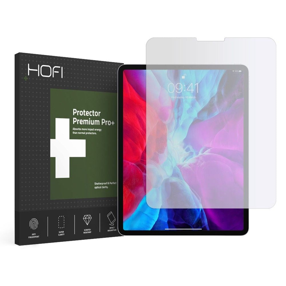 iPad Pro 12.9" (2022 / 2021 / 2020 / 2018) HOFI Premium Protector Pro+ Herdet Glass Skjermbeskytter 9H