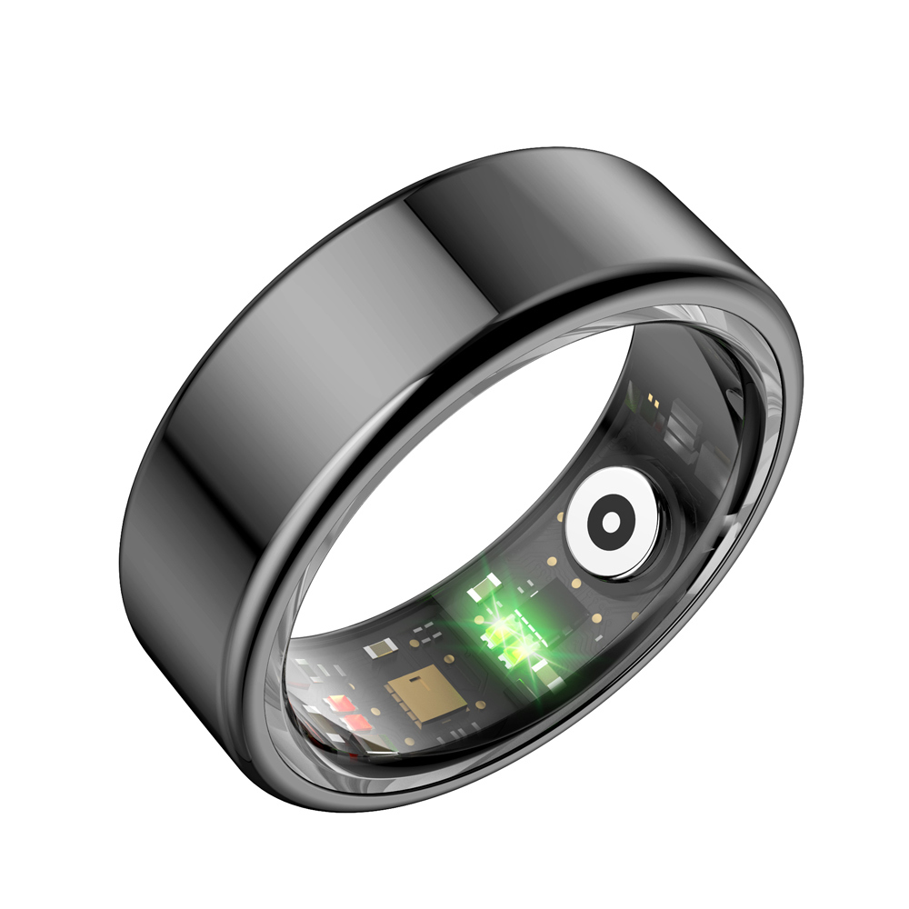 Maxlife MXSR-100 Smart Ring - Størrelse 9 - Svart