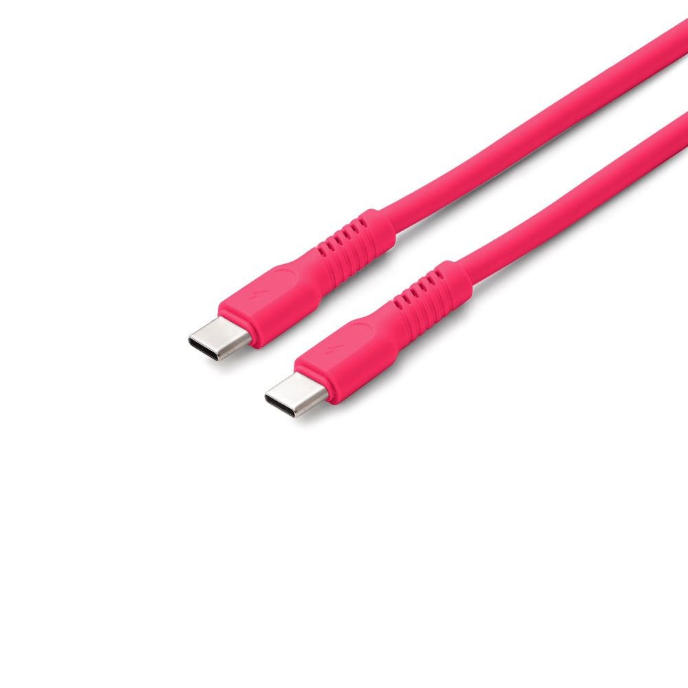 Colorum 60W USB-C til USB-C Kabel - 1.8m - Magenta
