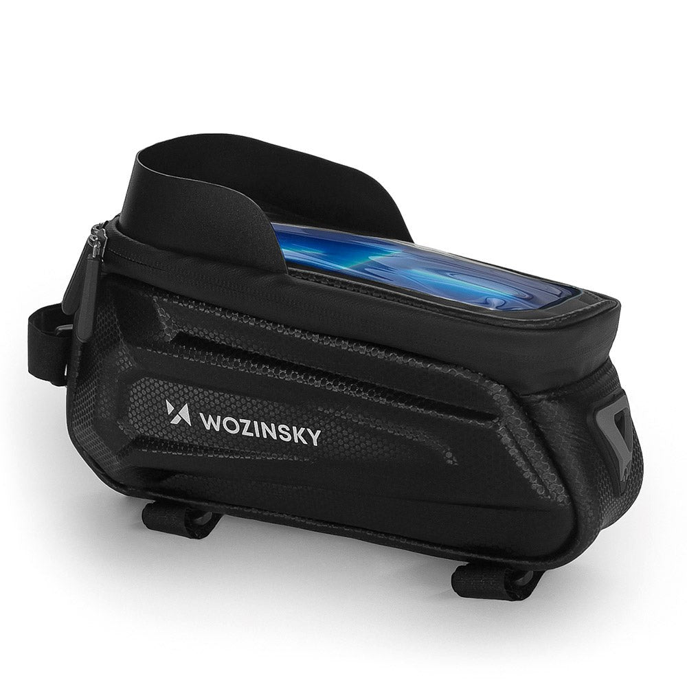 Wozinsky Mobilholder for Sykkel - Svart - (Maks. Mobil: 180 x 85 x 8 mm)