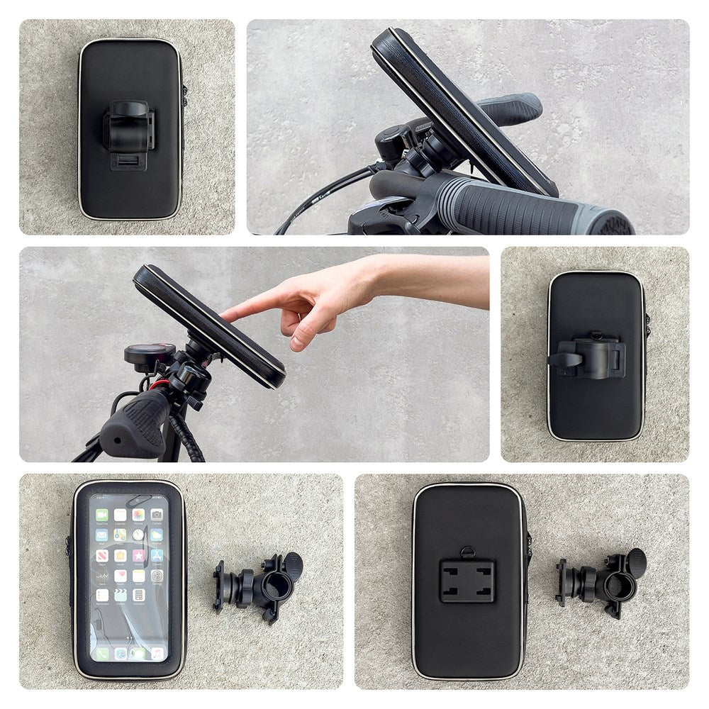Wozinsky WBHBK7 Mobilholder til Sykkel / Motorsykkel - Svart