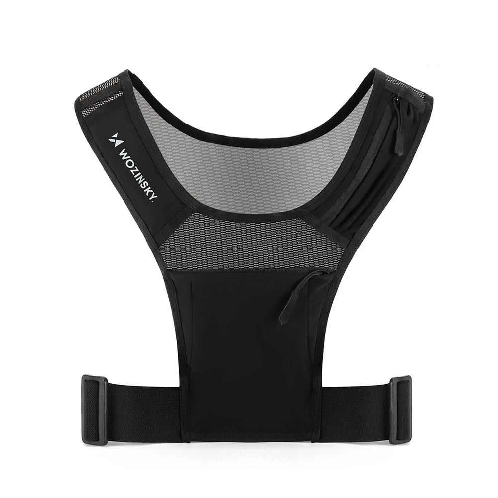 Wozinsky WKDB1 Løpevest m. Reflekser - Svart