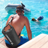 Wozinsky Vanntett Veske m. Stropp - 10L - Svart