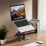 Wozinsky Laptop- / Nettbrettholder til Bord - Svart