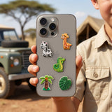 TFO 3D Klistremerker – 5 stk – Jungle