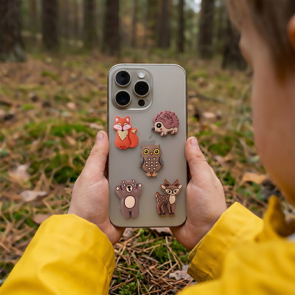 TFO 3D Klistremerker – 5 stk – Forest