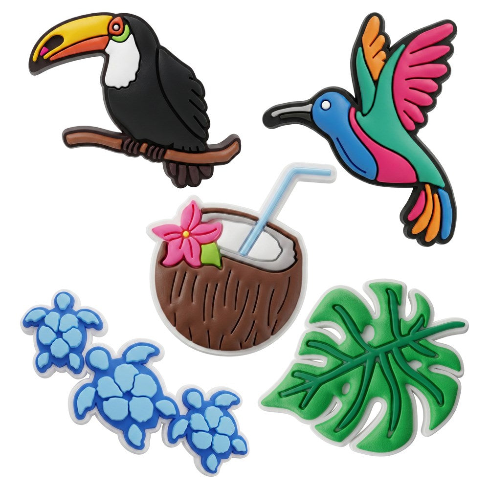 TFO 3D Klistremerker – 5 stk – Tropical Birds