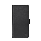 Samsung Galaxy S25 Ultra GEAR Classic Flip-deksel Kunst Skinn med Kortholder - Svart