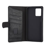 Motorola Moto G53 GEAR Kunstskinn Flip Deksel med Kortholder & Stativfunksjon - Svart