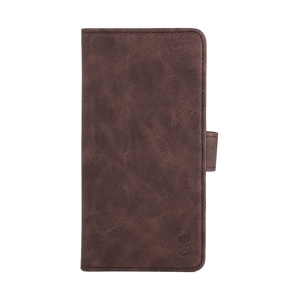 Samsung Galaxy S23+ (Plus) Gear Wallet - Skinn Deksel med Lommebok - Brun