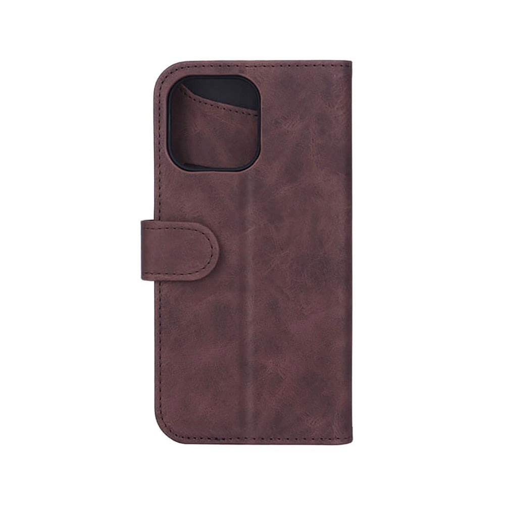 GEAR iPhone 14 Pro Max Wallet - Flippdeksel i PU Skinn med Lommebok - Brun