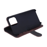 GEAR iPhone 14 Pro Wallet - Flippdeksel i PU Skinn med Lommebok - Brun