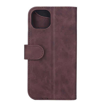 GEAR iPhone 14 Plus Wallet - Flippdeksel i PU Skinn med Lommebok - Brun