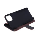 GEAR iPhone 14 Plus Wallet - Flippdeksel i PU Skinn med Lommebok - Brun