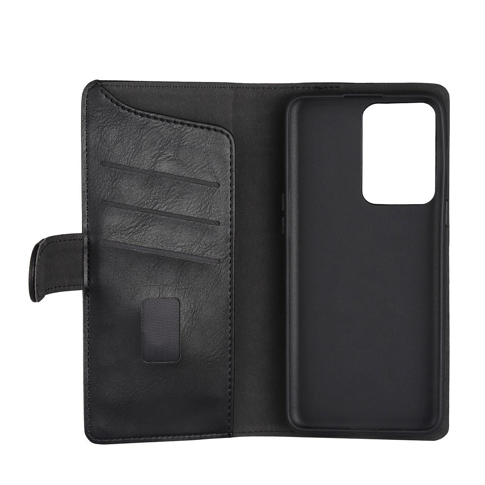 OnePlus Nord 2T (5G) Gear Wallet - Flippdeksel i Skinn med Lommebok - Svart