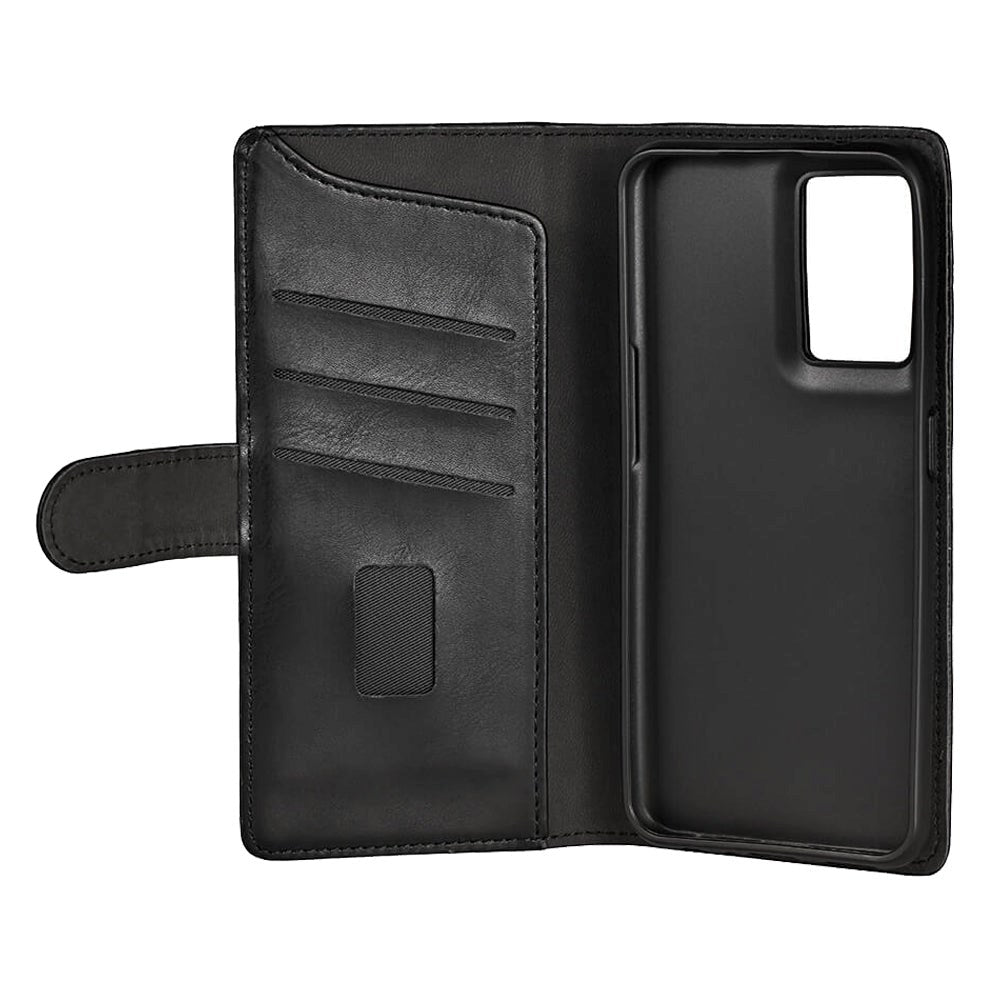 OnePlus Nord CE 2 (5G) Gear Wallet - Flippdeksel i Skinn med Lommebok - Svart