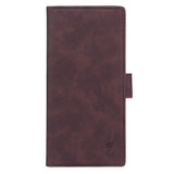 Samsung Galaxy S22 Ultra Gear Wallet - Flippdeksel i Skinn med Lommebok - Brun