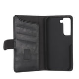 Samsung Galaxy S22 Gear Wallet - Flippdeksel i Skinn med Lommebok - Svart