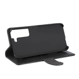 Samsung Galaxy S22 Gear Wallet - Flippdeksel i Skinn med Lommebok - Svart