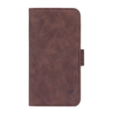 GEAR iPhone 11 Wallet - Flippdeksel i PU Skinn med Lommebok - Brun