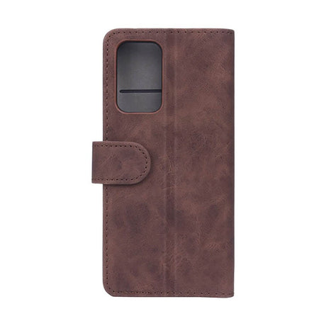 GEAR Samsung Galaxy A52s (5G) / A52 (4G / 5G) Wallet - Flippdeksel i PU Skinn med Lommebok - Brun