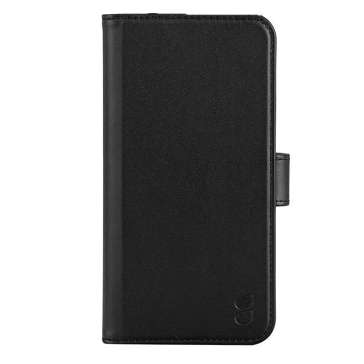 iPhone 13 Pro Max Gear Wallet - Flippdeksel i Lær med Lommebok - Svart