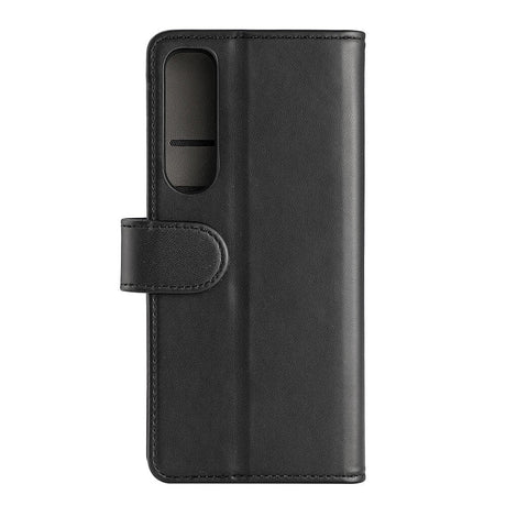 Sony Xperia 5 III Gear Wallet - Kunstskinn Deksel m. Lommebok - Svart