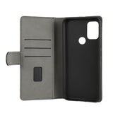 GEAR Motorola Moto G10 / G20 / G30 Wallet Imitert Skinndeksel Med Lommebok - Svart