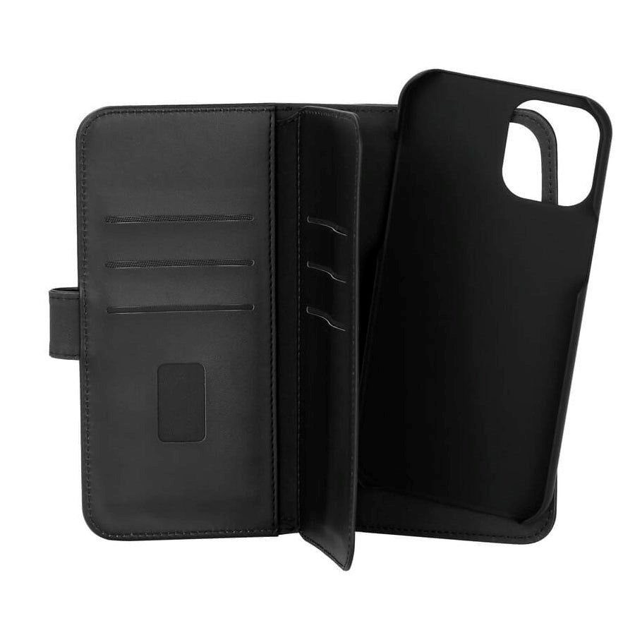 iPhone 12 Pro Max Gear Wallet 2in1 Magnetisk Deksel Lommebok med 7 Kortlommer - Svart