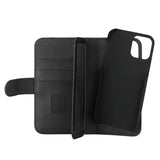 iPhone 12 / 12 Pro Gear Wallet 2in1 Magnetisk Deksel Lommebok med 7 Kortlommer - Svart