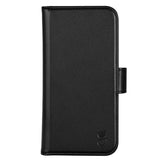 iPhone 12 / 12 Pro Gear Wallet 2in1 Magnetisk Deksel Lommebok med 7 Kortlommer - Svart