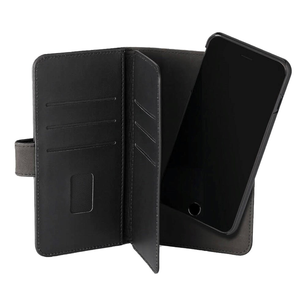 iPhone 11 Gear Wallet 2in1 Magnetisk Deksel Lommebok med 7 Kortlommer - Svart