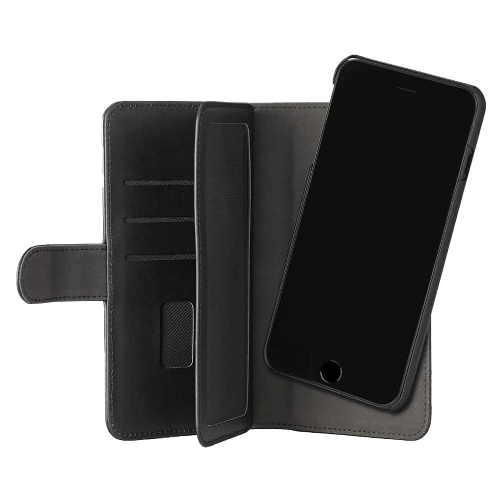 iPhone 11 Gear Wallet 2in1 Magnetisk Deksel Lommebok med 7 Kortlommer - Svart