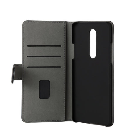 OnePlus 8 GEAR Wallet Skinndeksel med Lommebok - Svart