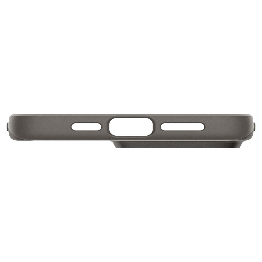 iPhone 15 Pro Spigen Thin Fit Deksel - Gunmetal