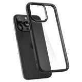 iPhone 15 Pro Max Spigen Ultra Hybrid Deksel - Gjennomsiktig / Svart